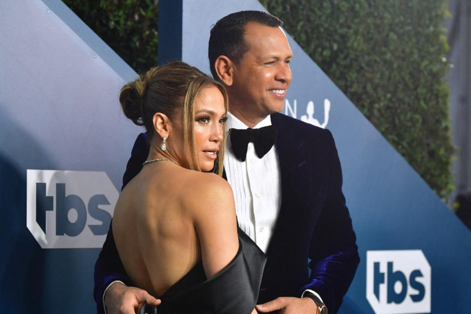 La pareja fue vista muy unida y mostrando amor. (Foto: AFP)&nbsp;