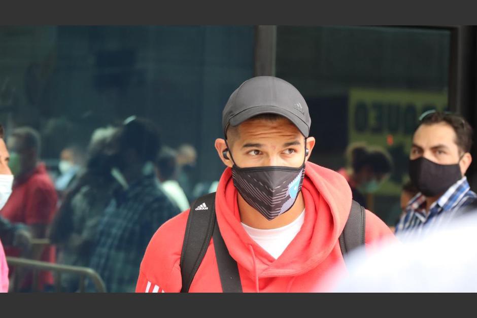 Antonio de Jes&uacute;s L&oacute;pez lleg&oacute; el s&aacute;bado a Guatemala tras participar en la victoria del Am&eacute;rica contra Mazatl&aacute;n en la Liga Guardianes 2021. (Foto: Fedefut)