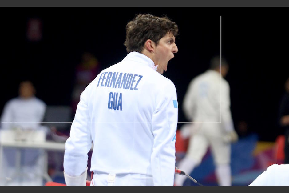 Charles Fern&aacute;ndez compite en Budapest. (Foto: COG)