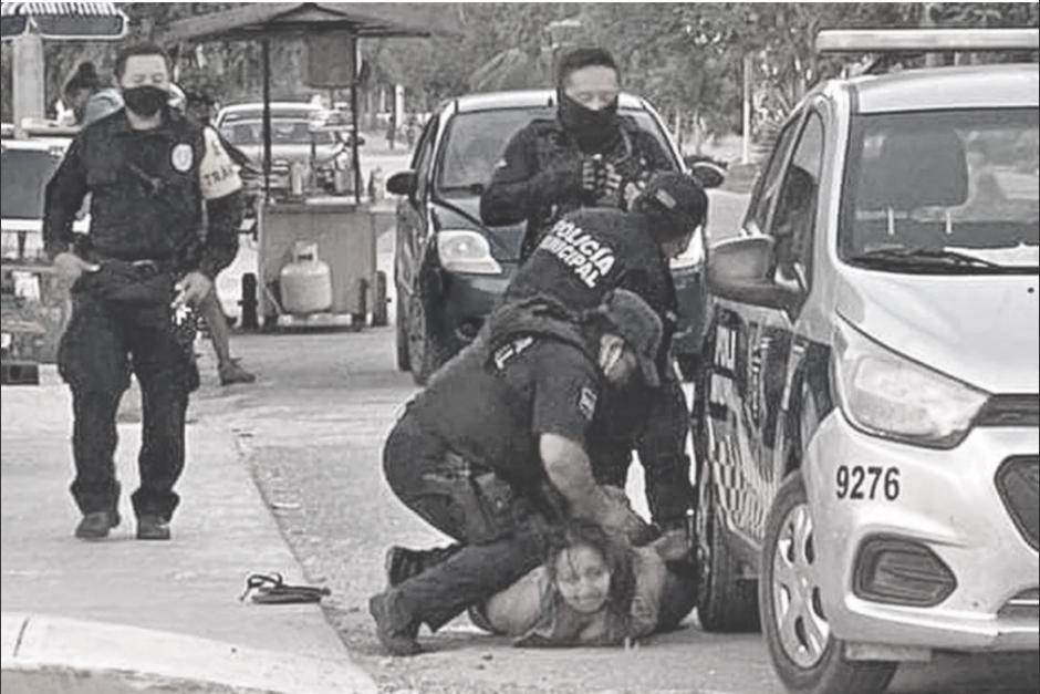 Victoria Salazar murió luego que un policía se arrodillara sobre su cuerpo y le provocara asfixia. (Foto: El Universal)