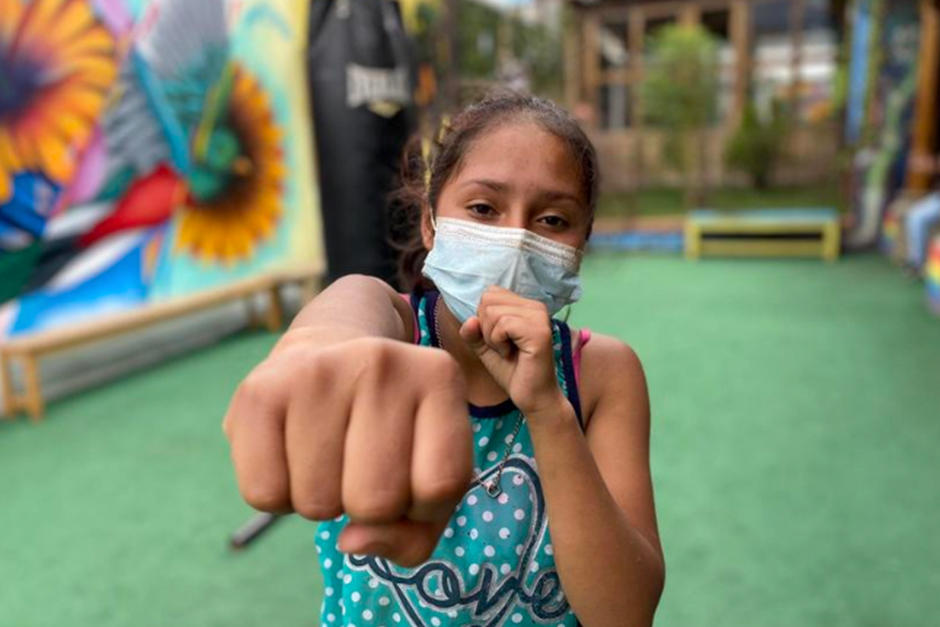 Mar&iacute;a Catalina Barrientos Gonz&aacute;lez forma parte del proyecto El Patojismo, de Jocotenango, Sacatep&eacute;quez. (Foto: El Patojismo)