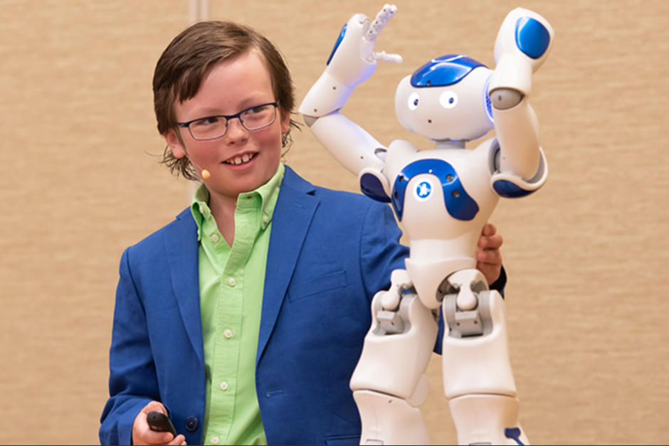 &nbsp;Mike Wimmer es apasionado de la robótica. (Foto:&nbsp;Mike Wimmer)&nbsp;