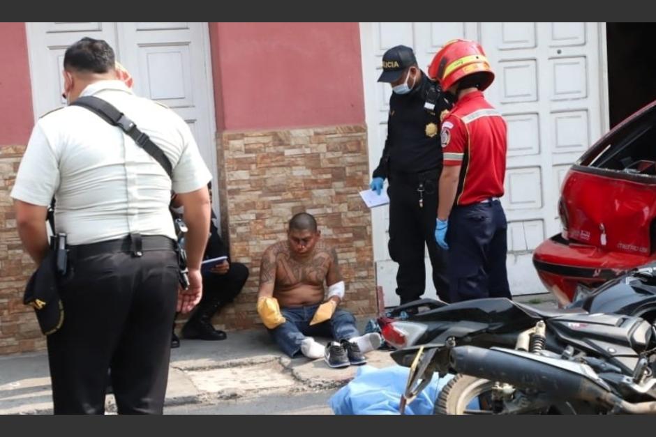La PNC informó sobre el hecho registrado en zona 6. (Foto: CBM)