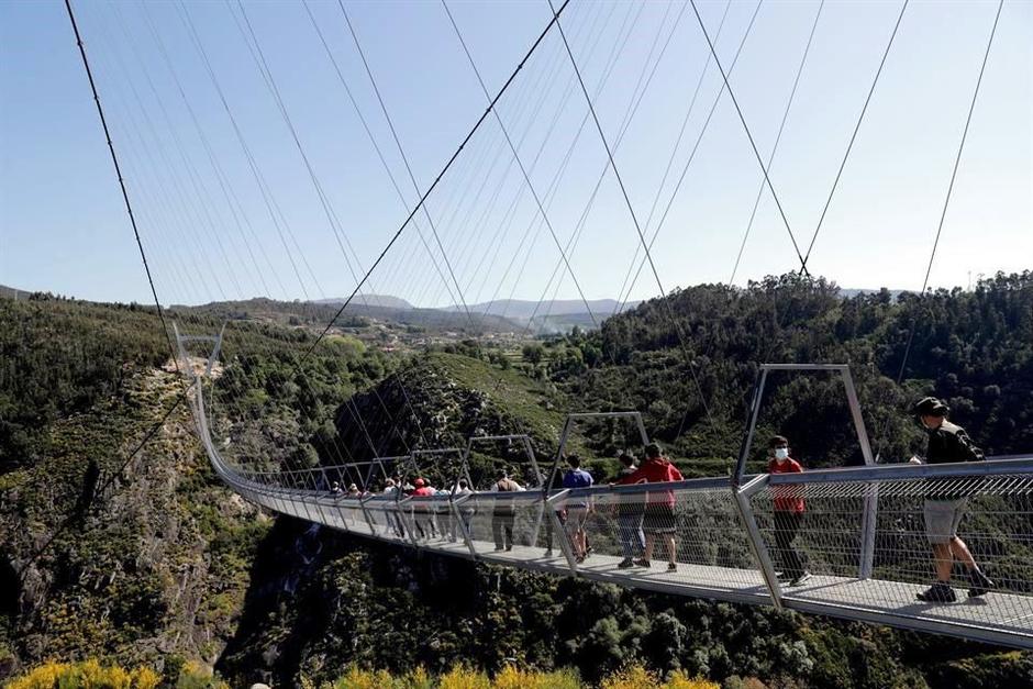 Recientemente fue inaugurado en Portugal el puente colgante m&aacute;s grande del mundo.