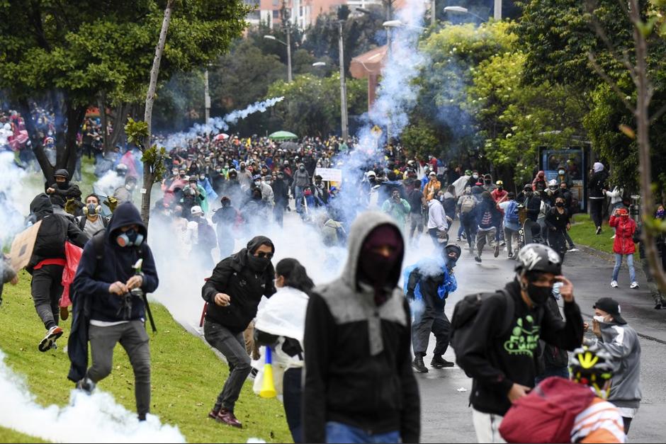 Las protestas duraron cinco d&iacute;as. (Foto: AFP)&nbsp;
