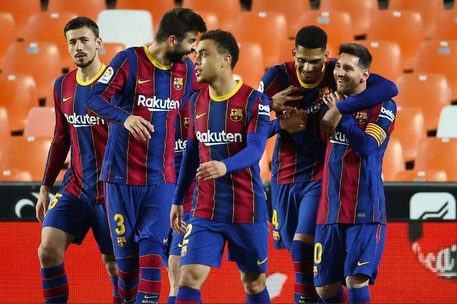 El Barcelona sacó la tarea y logró remontar un resultado adverso. (Foto: AFP)&nbsp;