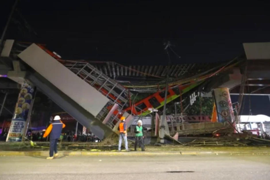 Publican im&aacute;genes de c&oacute;mo luc&iacute;a el paso del metro antes de la tragedia (Foto: Redes sociales)
