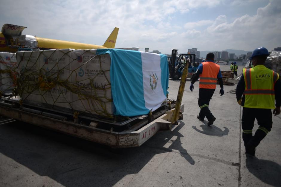 Las dosis recibidas este miércoles servirán para la segunda fase de vacunación. (Foto: Wilder López/Soy502)