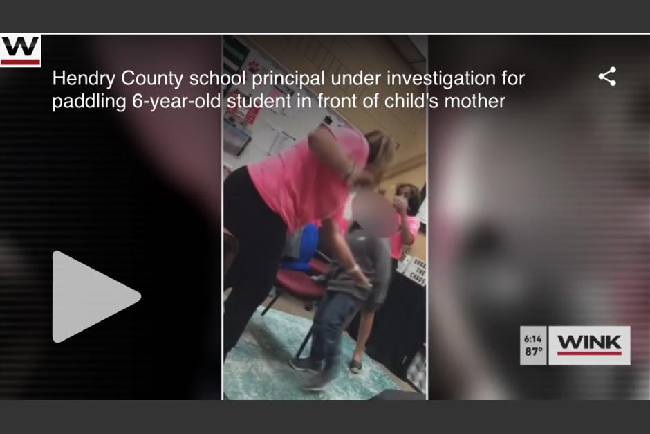 La madre grab&oacute; el momento y no actu&oacute; por temor a una deportaci&oacute;n. (Foto: captura de pantalla del video)