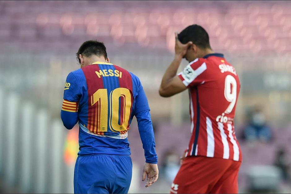 Lionel Messi y Luis Suárez se volvieron a ver las caras tras la salida del uruguayo a principios de la temporada del Barcelona. (Foto: AFP)