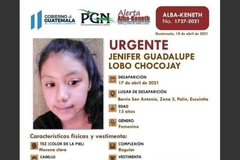 Una menor que fue contactada por a través de Facebook y asesinada. Su cuerpo fue localizado en una cuneta en Palín, Escuintla. (Foto: Archivo/Soy502)