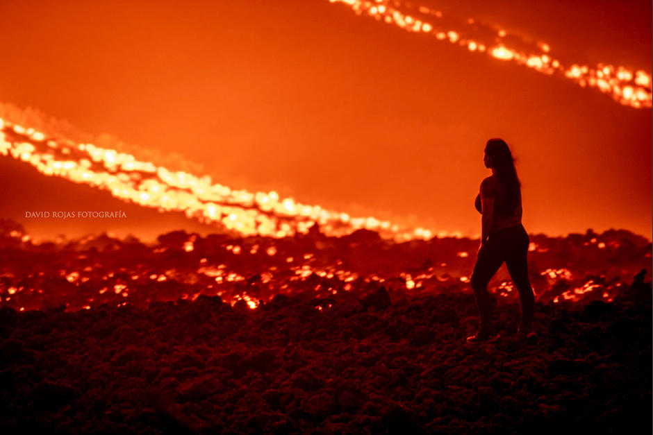 La actividad del volcán Pacaya continúa incrementando. (Foto: David Rojas Fotografía)&nbsp;