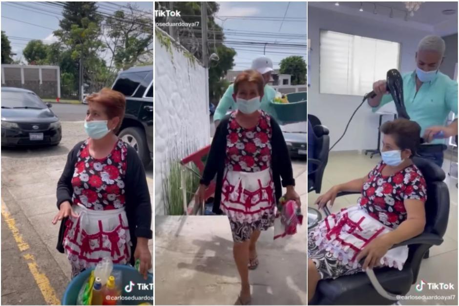 Paquita no se imagin&oacute; que el 10 de mayo lo iba a celebrar de una manera especial como nunca. (Captura Pantalla)