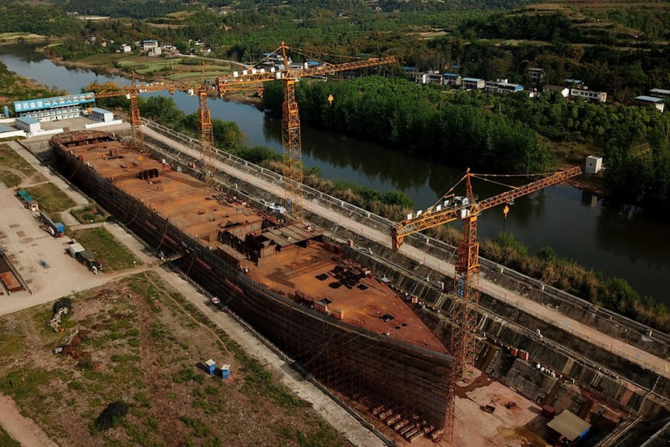 Los entusiastas podr&aacute;n hospedarse en la r&eacute;plica del Titanic. (Foto: AFP)&nbsp;