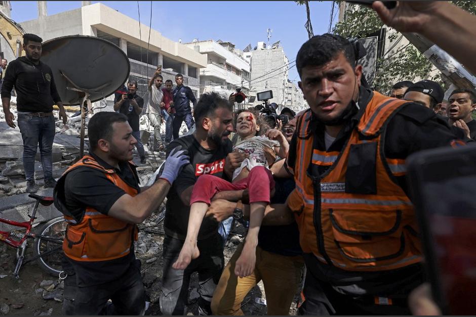 Israel bombarde&oacute; sin cesar este domingo la Franja de Gaza y mat&oacute; a 40 palestinos.&nbsp;(Foto: AFP)