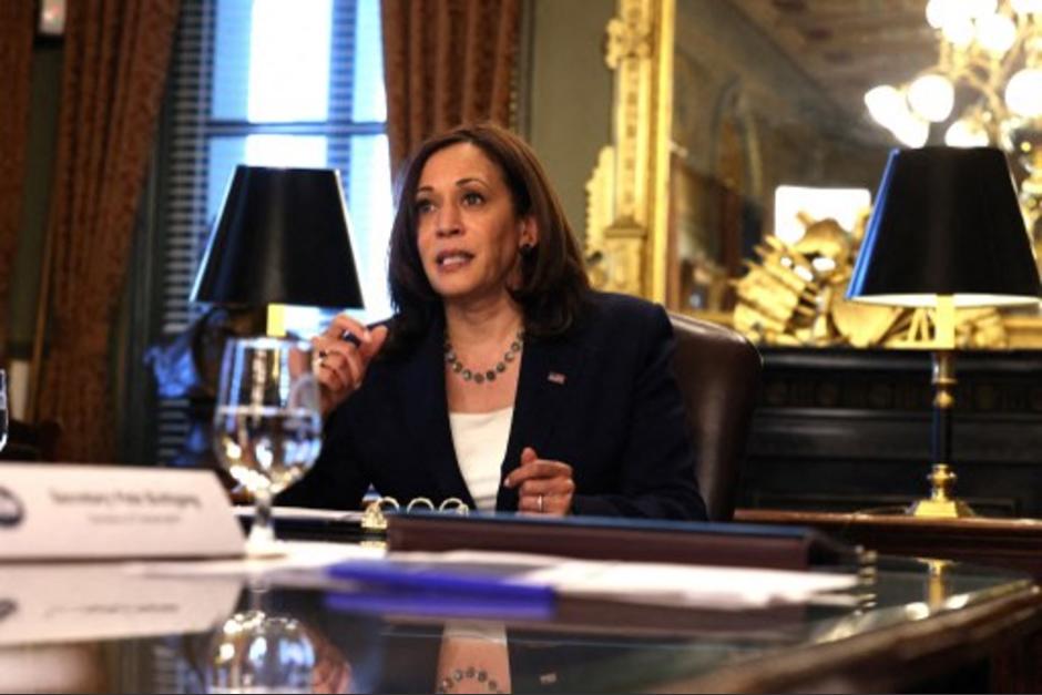 La vice mandataria Harris tiene prevista una visita a Guatemala en junio. (Foto: AFP)