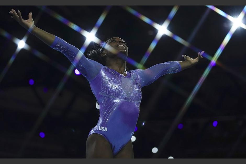 La medallista ol&iacute;mpica vuelve a sorprender con su talento deportivo. (Foto: AFP)