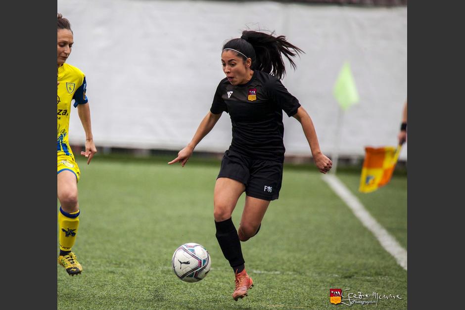 Mart&iacute;nez anot&oacute; el tercer gol de su equipo. (Foto:&nbsp;@AnaluMartinz20/Twitter)