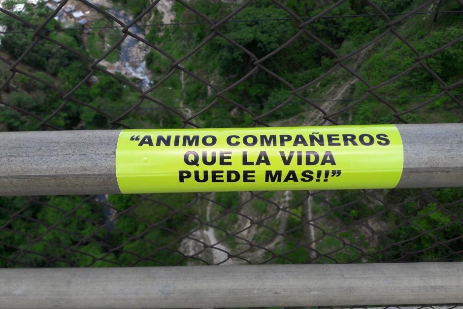 Se inici&oacute; una campa&ntilde;a contra el suicidio. (Foto: Facebook Mynor M&eacute;ndez)&nbsp;