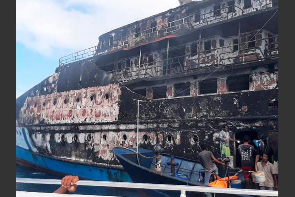 El video muestra el momento en que se desarrolla el rescate. (Foto: Independent)&nbsp;