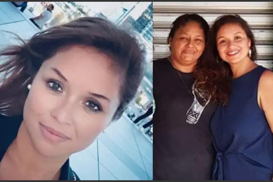 Coline Fanon logr&oacute; encontrar a su mam&aacute; biol&oacute;gica. (Foto: Twitter)