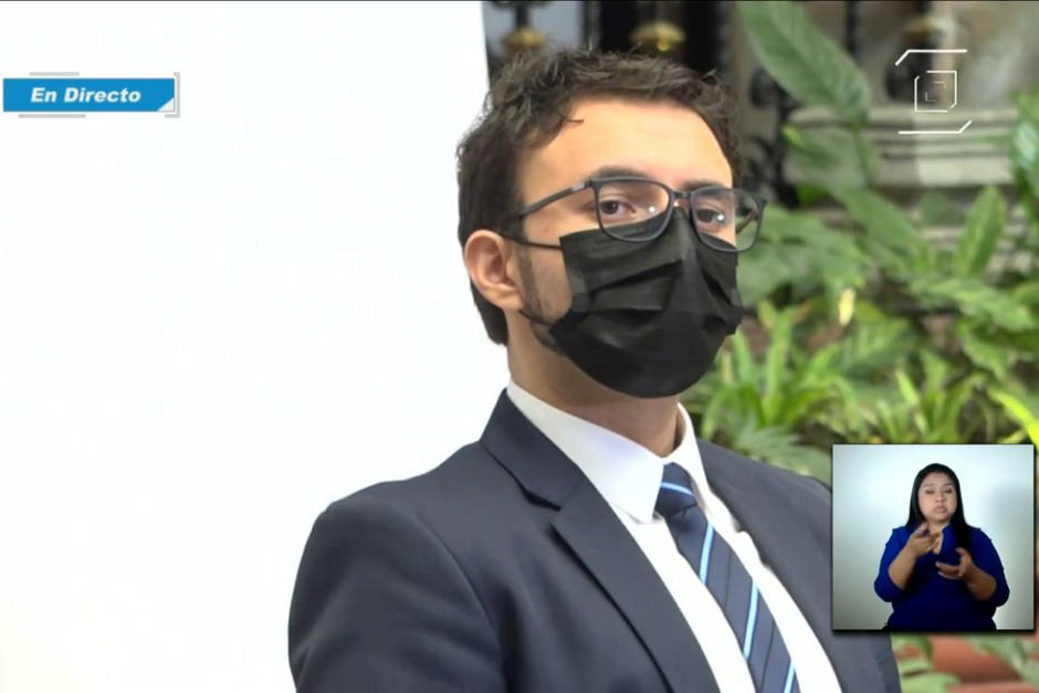 Kevin López Oliva asumirá la vocería del Ejecutivo y del presidente Alejandro Giammattei. (Foto: Cortesía)