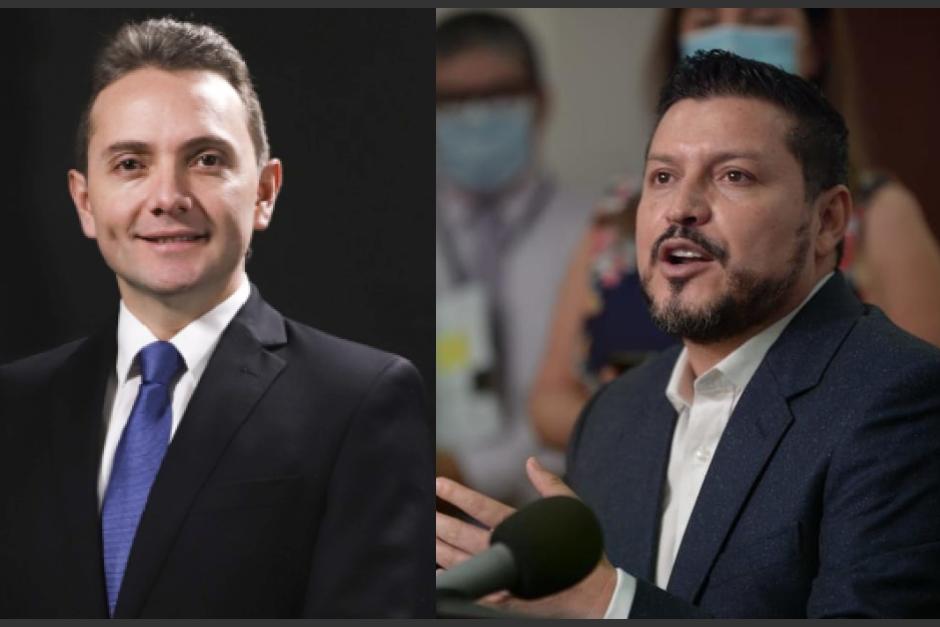 Jorge García, de Prosperidad Ciudadana, y Josué Lemus, de Vamos, estarían implicados en una investigación del MP. (Fotos: archivo)&nbsp;