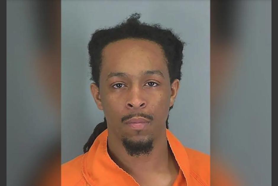 Imhotep O. Norman fue condenado por abandonar a su hija en una persecuci&oacute;n. (Foto: polic&iacute;a de&nbsp;Spartanburg)