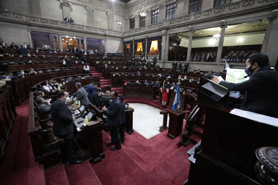 El pleno del Congreso de la República de Guatemala conoció en su primer debate la Iniciativa 5974. (Foto: Congreso de la República)