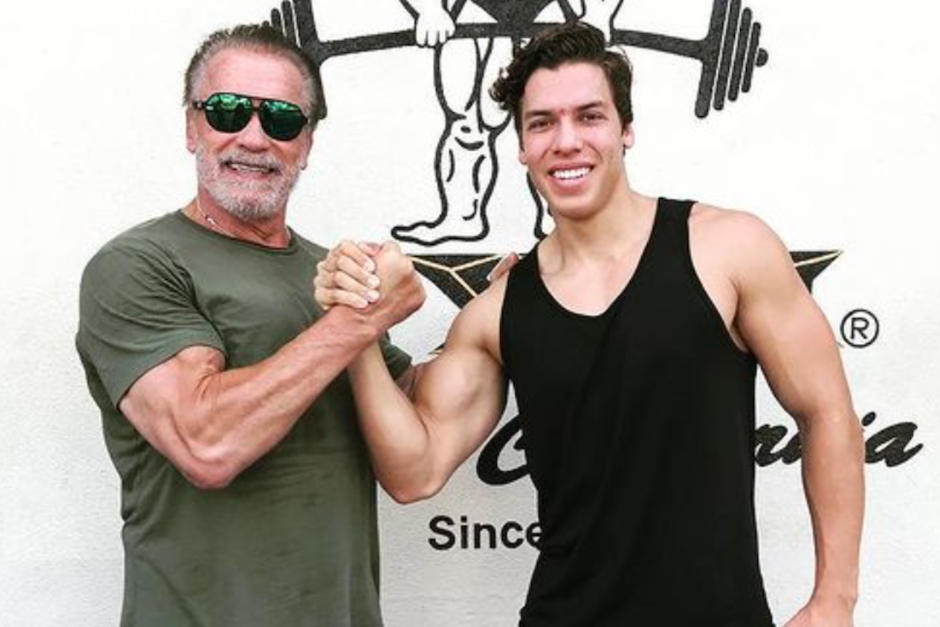 El hijo de origen guatemalteco del famoso actor y pol&iacute;tico estadounidense de origen austriaco, mostr&oacute; c&oacute;mo festej&oacute; su cumplea&ntilde;os. (Foto: Instagram)