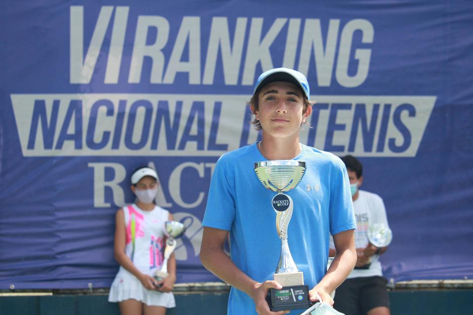 Rafa Botrán, campeón del VI Ranking Nacional de tenis
