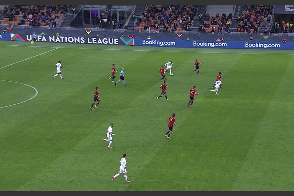 El gol de Mbappé le dio la vuelta al marcador para la victoria de Francia. (Captura Video)