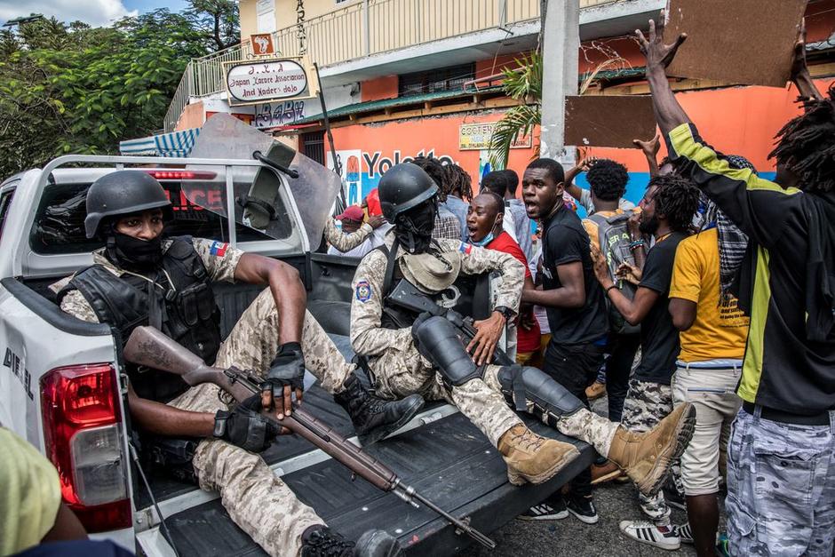 Haitianos secuestran a un grupo de estadounidenses.&nbsp; &nbsp;(Foto: AFP)