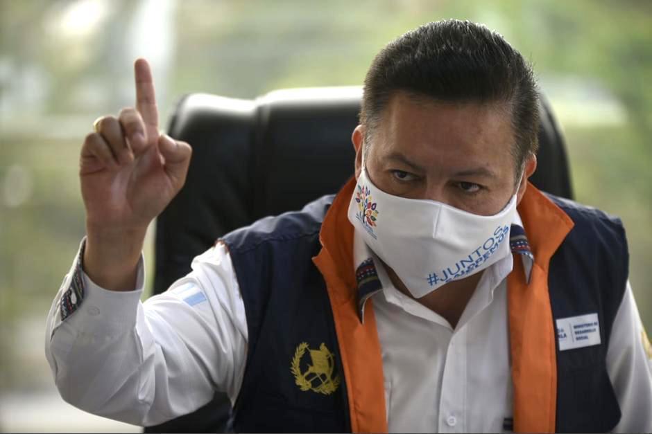 El titular del Mides lamentó una serie de calumnias en su contra. (Foto: Archivo/Soy502)&nbsp;