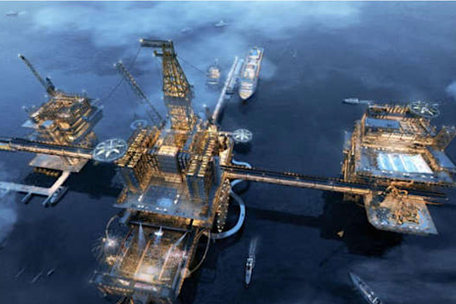 El parque de diversiones extremo de Arabia Saudita espera atraer turismo. (Foto: Fondo de Inversi&oacute;n P&uacute;blica)