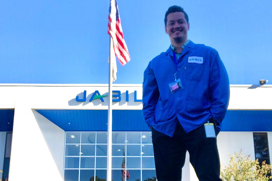 El guatemalteco se graduó de la San José State University en California. (Foto: Carlos Méndez)
