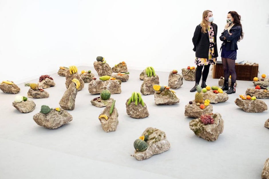 El eco de una forma antigua de conocimiento (Ru k &rsquo;ox k&rsquo;ob&rsquo;el jun ojer etemab &rsquo;el), 2021. (Foto: Frieze)