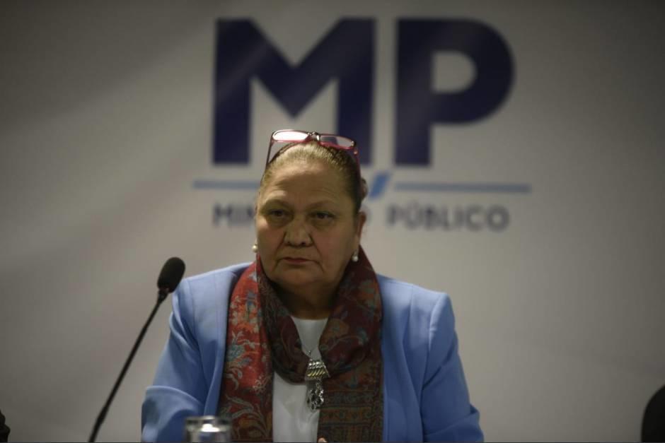 Consuelo Porras termina el mandato como jefa del MP en mayo de 2022. (Foto: Archivo/Soy502)&nbsp;