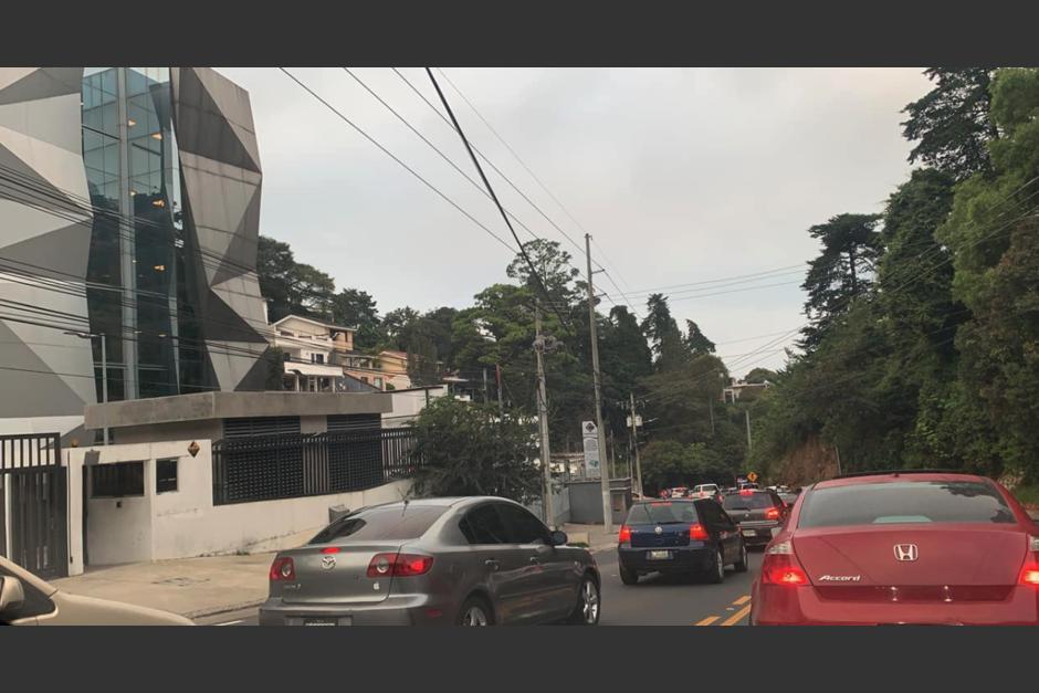 Este paso espera mejorar la movilidad entre Santa Catarina Pinula y la ciudad de Guatemala.&nbsp; (Foto: Archivo/Soy502)&nbsp;