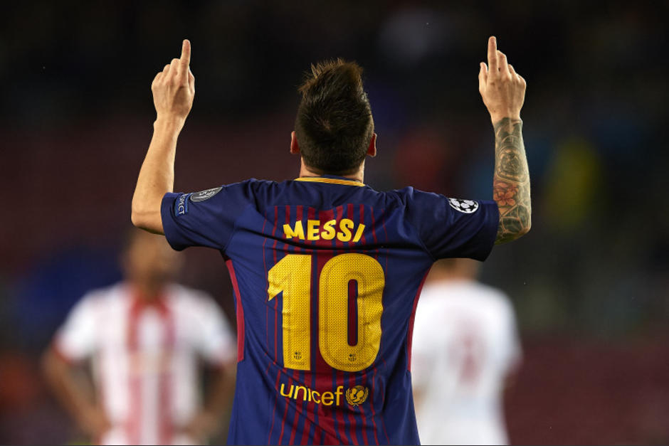 Leo Messi lució por más de una década el 10 en el FC Barcelona.