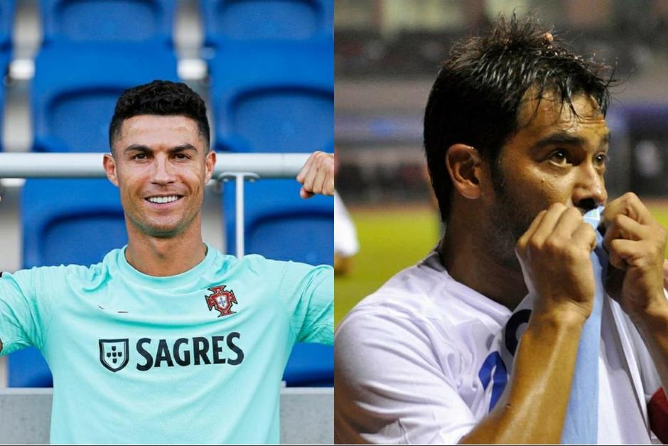 Cristiano Ronaldo tiene una marca de 33 goles en eliminatorias mundialistas, mientras que Carlos Ru&iacute;z una marca de 39 goles en. (Foto: Soy502)