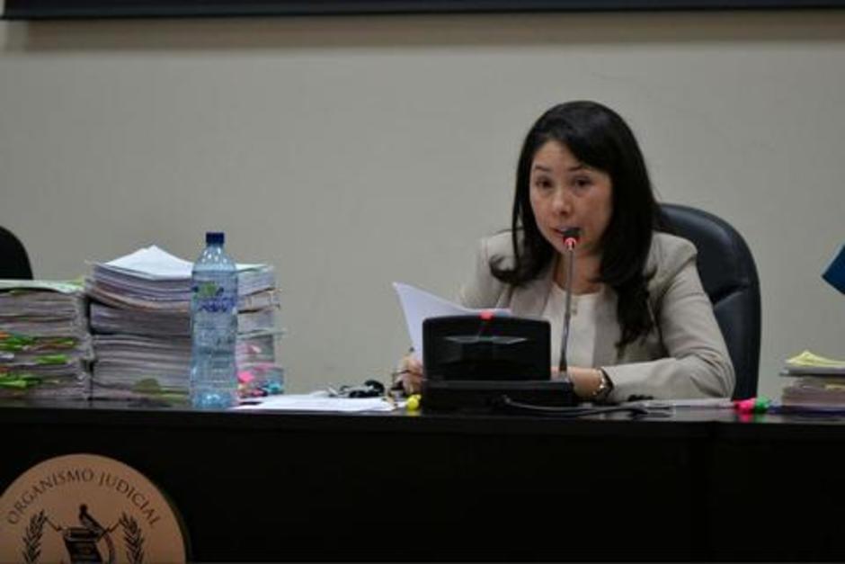 La jueza Aif&aacute;n hab&iacute;a presentando una denuncia contra el Estado por amenazas a su independencia. (Foto: archivo/Soy502)