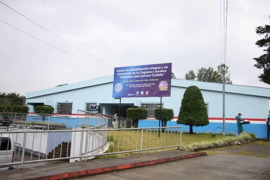 El nombre del centro es en honor al Secretario Honorario Vitalicio de la junta directiva. (Fotograf&iacute;a cortes&iacute;a: Pro Ciegos y Sordos de Guatemala)