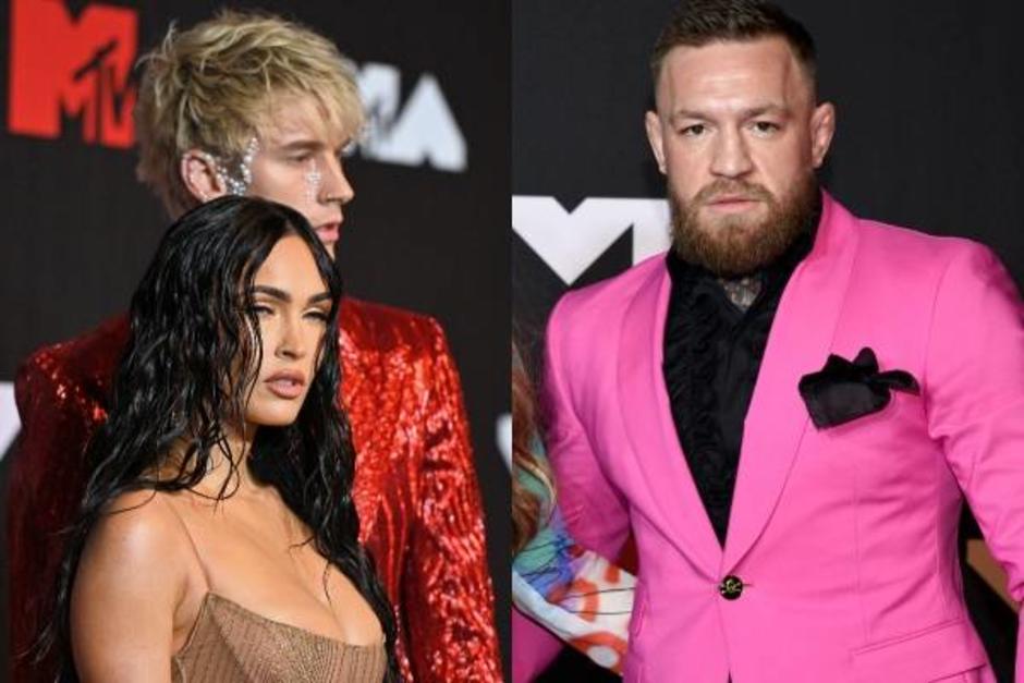 Megan Fox quedó en medio de la pelea de McGregor y Machine. (Foto: Elcalce)