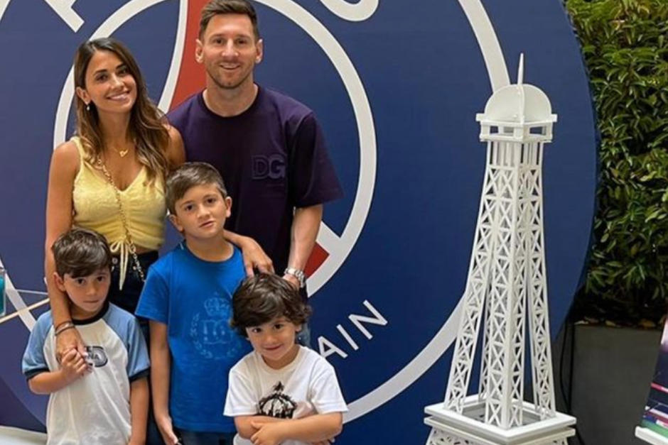 Los pequeños se divirtieron al ritmo del rap de Messi. (Foto: Instagram)