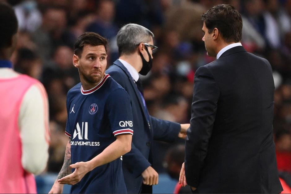 Lionel Messi sali&oacute; de cambio al minuto 76. (Foto: AFP)&nbsp;