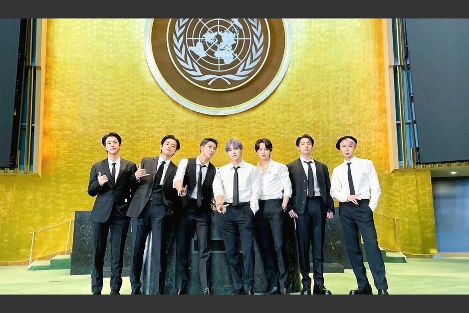 La banda de K-Pop surcoreana "BTS" emiti&oacute; un poderoso mensaje ante la ONU. (Foto: larepublica.pe)