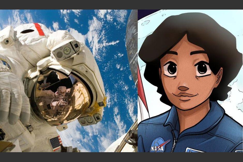 Latina será la primera mujer en la Luna en el cómic de la NASA