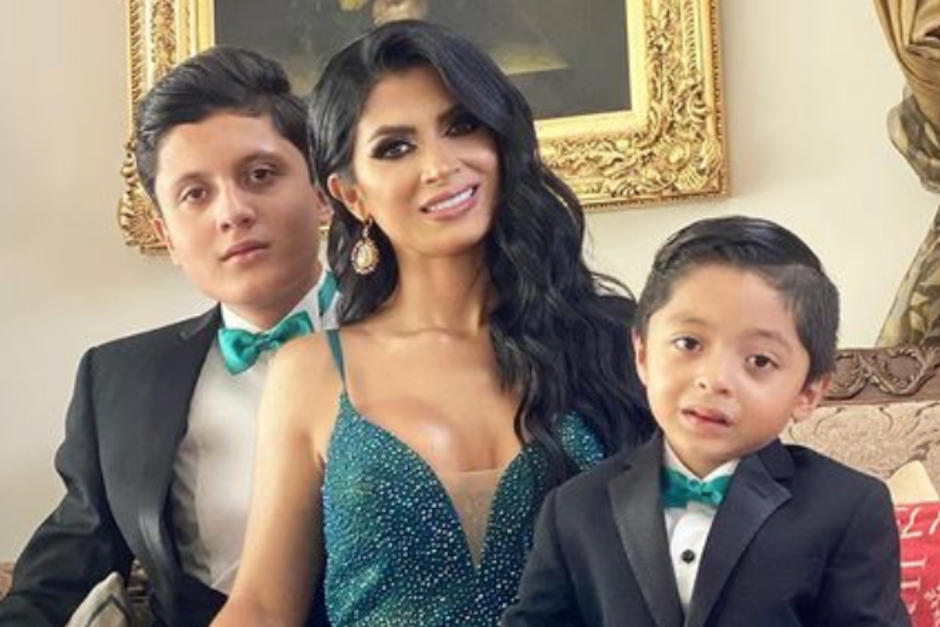 El padre de Damiancito el hijo pequeño de la guatemalteca envió un mensaje en redes sociales acerca de su relación con ambos. (Foto: Kimberly Flores /Instagram)