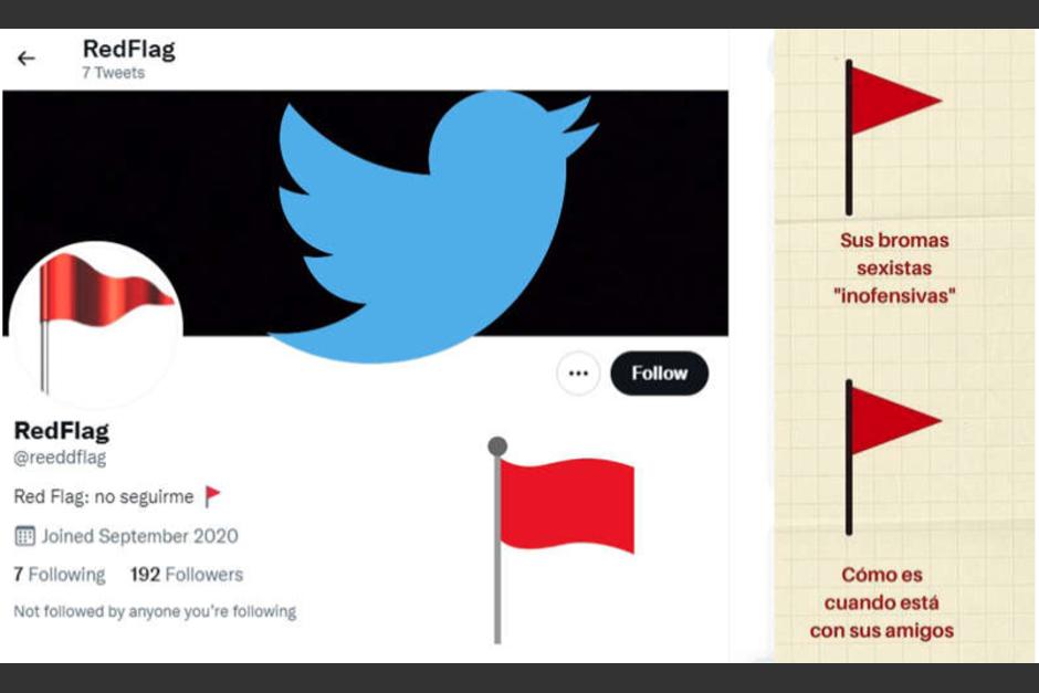 Emoji de la bandera roja se ha vuelto tendencia, pero pocos saben su significado. (Foto: Milenio)
